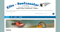 Desktop Screenshot of elbe-boot.de